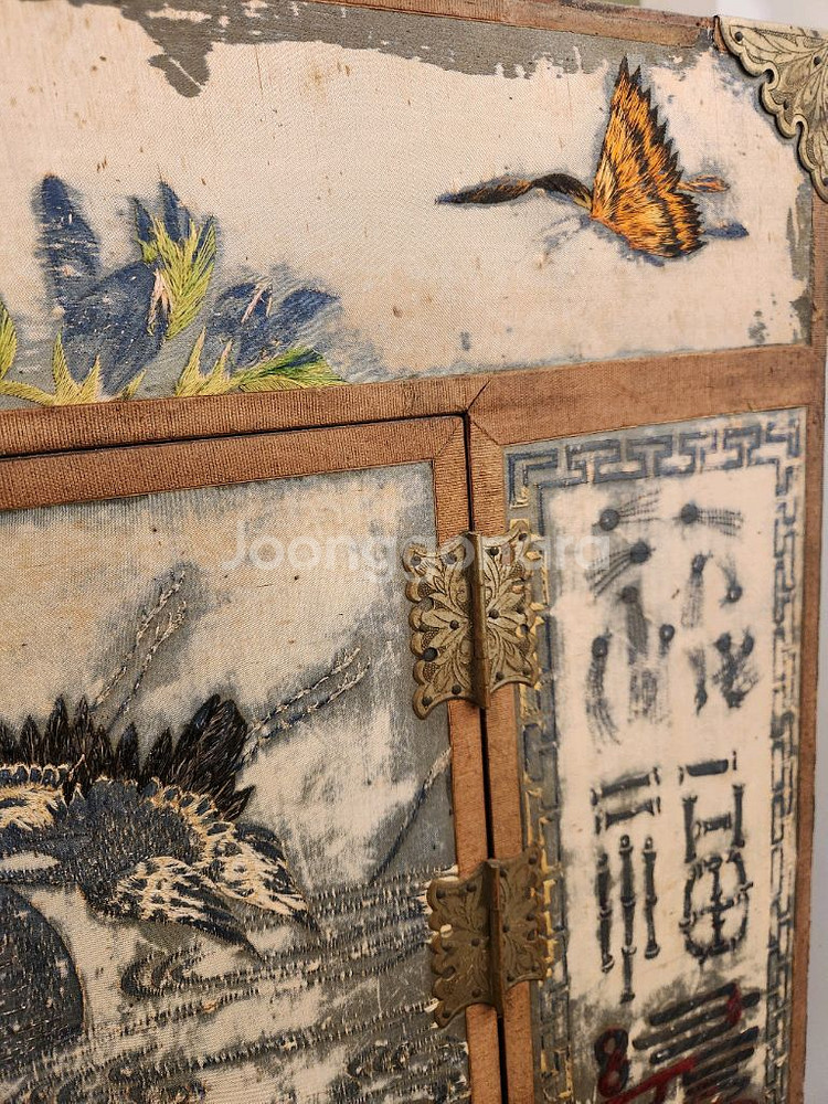 2단 전통 자수농--5