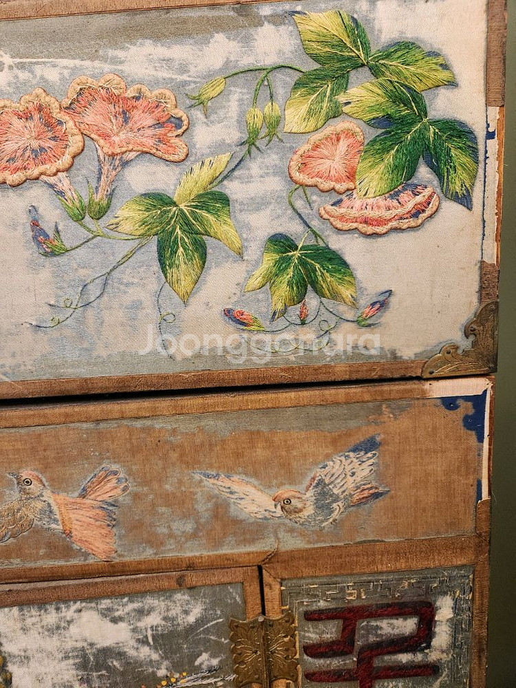 2단 전통 자수농--6