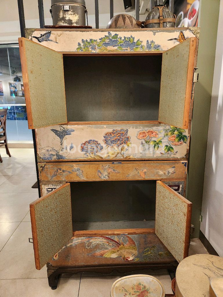 2단 전통 자수농--8