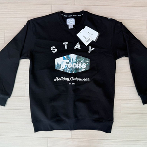 홀리데이 보드복 기모 크루넥 새상품 L size