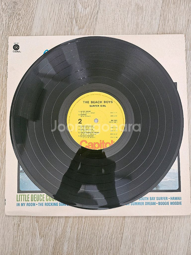 비치 보이스의Surfer Girl LP--2