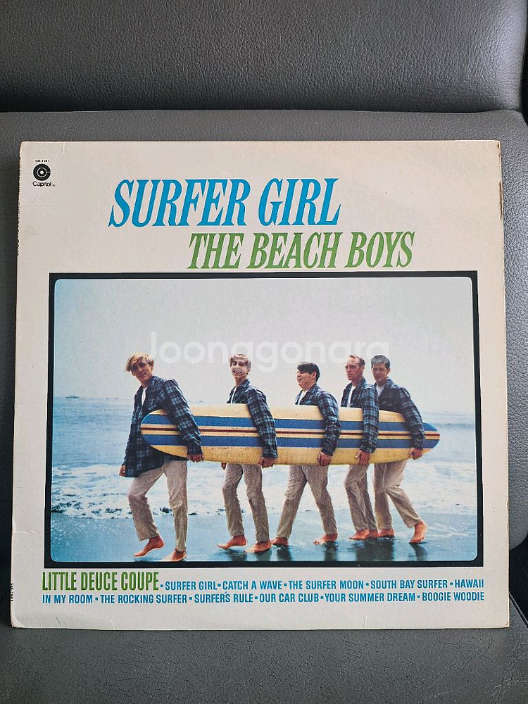 비치 보이스의Surfer Girl LP--0