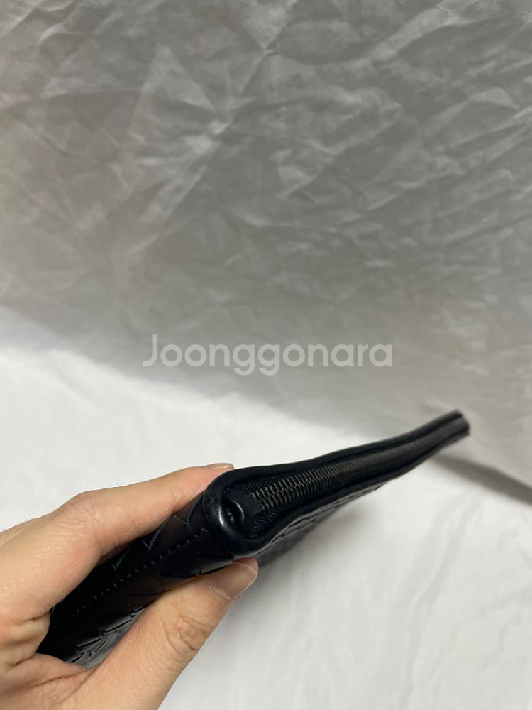 [감정서] 보테가베네타 인트레치아토 라지 클러치백--3