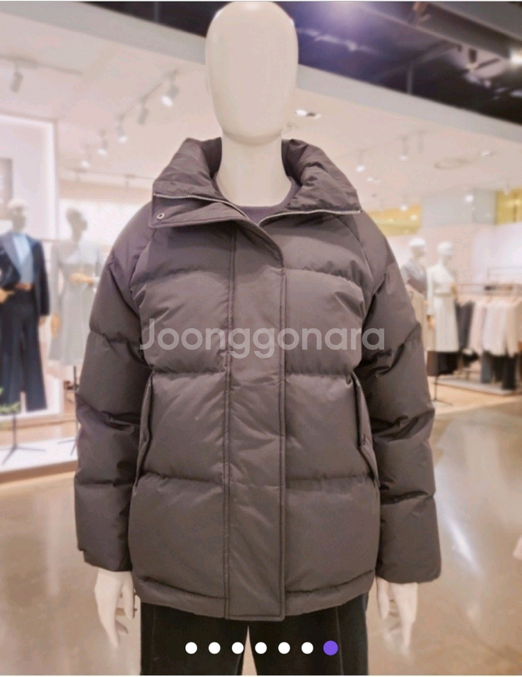 코데즈컴바인 다운패딩 숏패딩--5