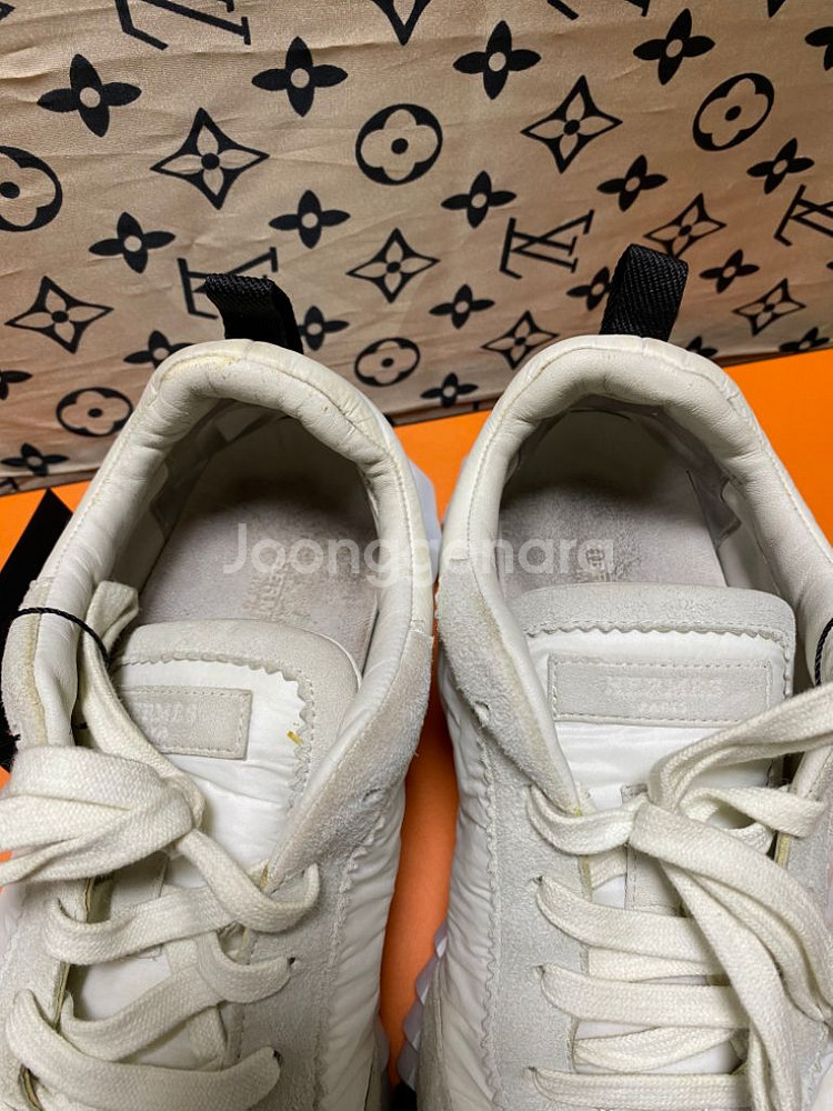 [41.5] 에르메스 바운싱 스니커즈 파라슈트 패브릭--2