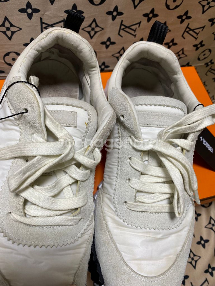 [41.5] 에르메스 바운싱 스니커즈 파라슈트 패브릭--3