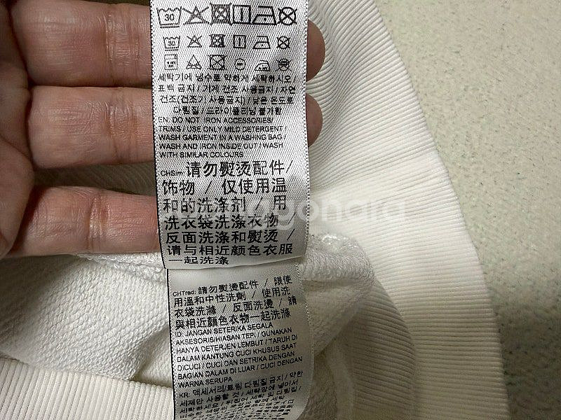 아미 ami 후드 티셔츠 여성용 95호 66사이즈--4