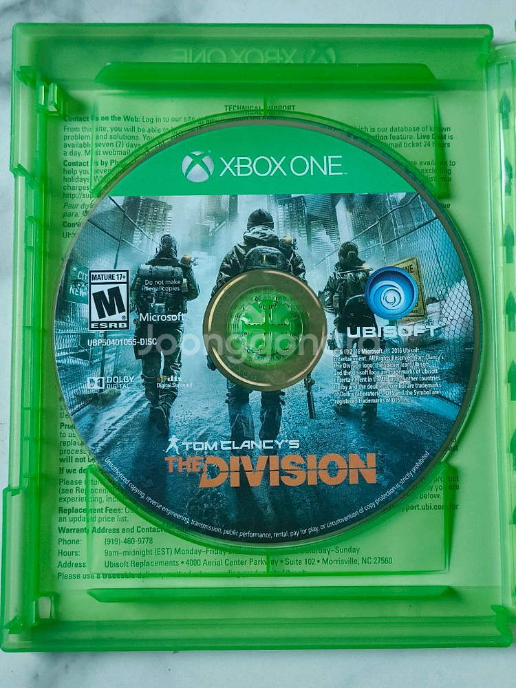 Xbox 톰 클랜시 디비전 1 북미판 (한글자막)--2