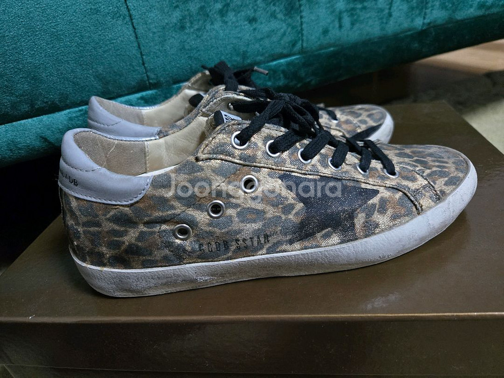 골든구스 레오파드 스니커즈 37사이즈. 디올,구찌,샤넬--8