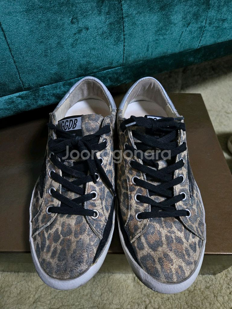 골든구스 레오파드 스니커즈 37사이즈. 디올,구찌,샤넬--2