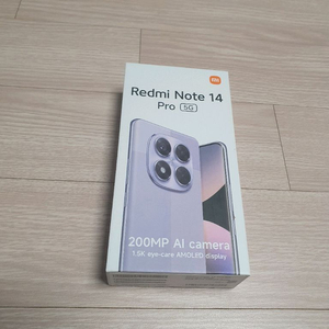 샤오미 홍미노트14PRO블랙 256GB