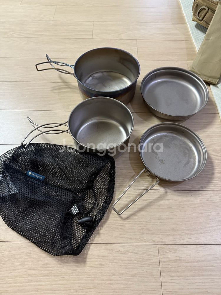 [스노우피크] 티탄퍼스널쿡셋 SCS-020T--4