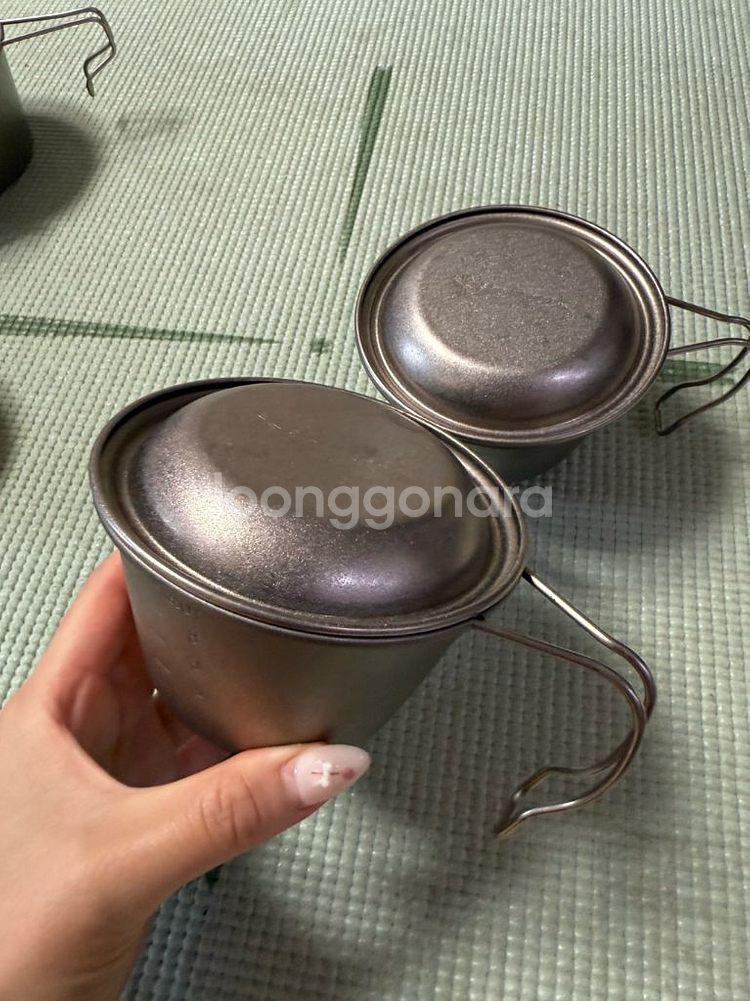 [스노우피크]티타늄 딥시에라컵(E-314) 2개가격--2