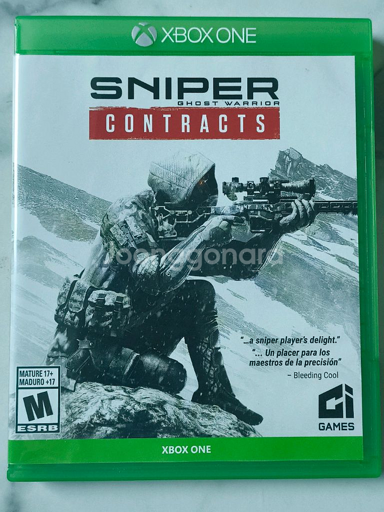 Xbox 스나이퍼 고스트워리어 콘트랙트 북미판 (한글)--0