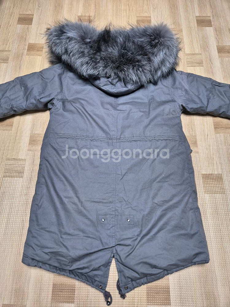 에비뉴서울 여성 라쿤후드 오버핏 패딩 55~77사이즈--4