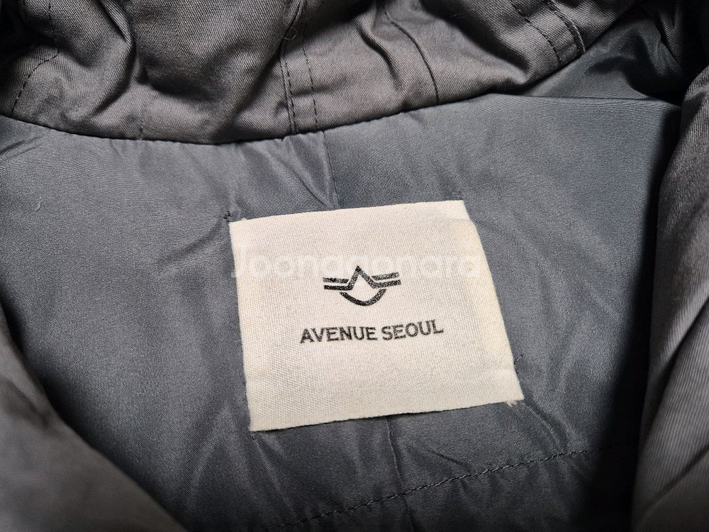 에비뉴서울 여성 라쿤후드 오버핏 패딩 55~77사이즈--1