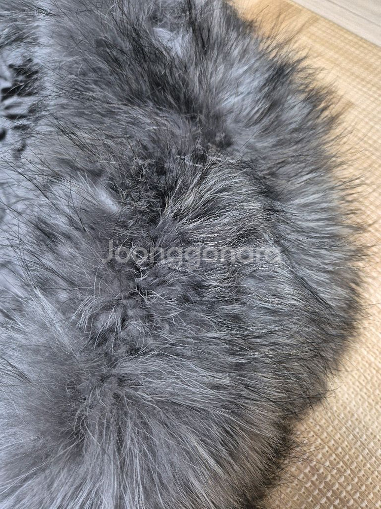 에비뉴서울 여성 라쿤후드 오버핏 패딩 55~77사이즈--5