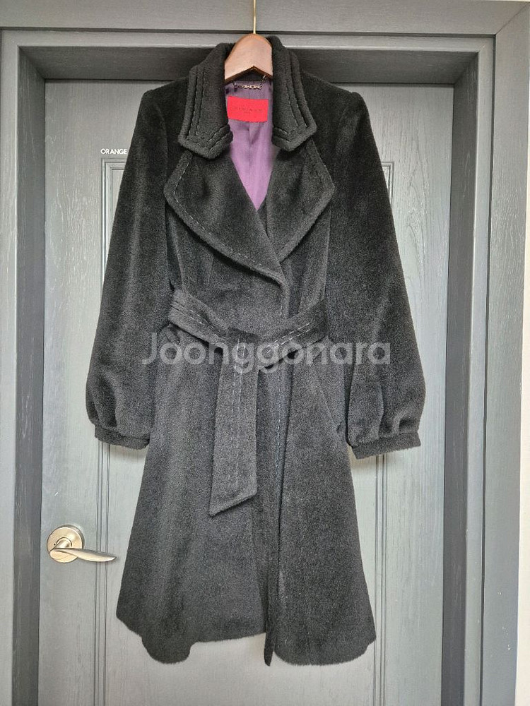 미니멈 알파카 모 코트--1