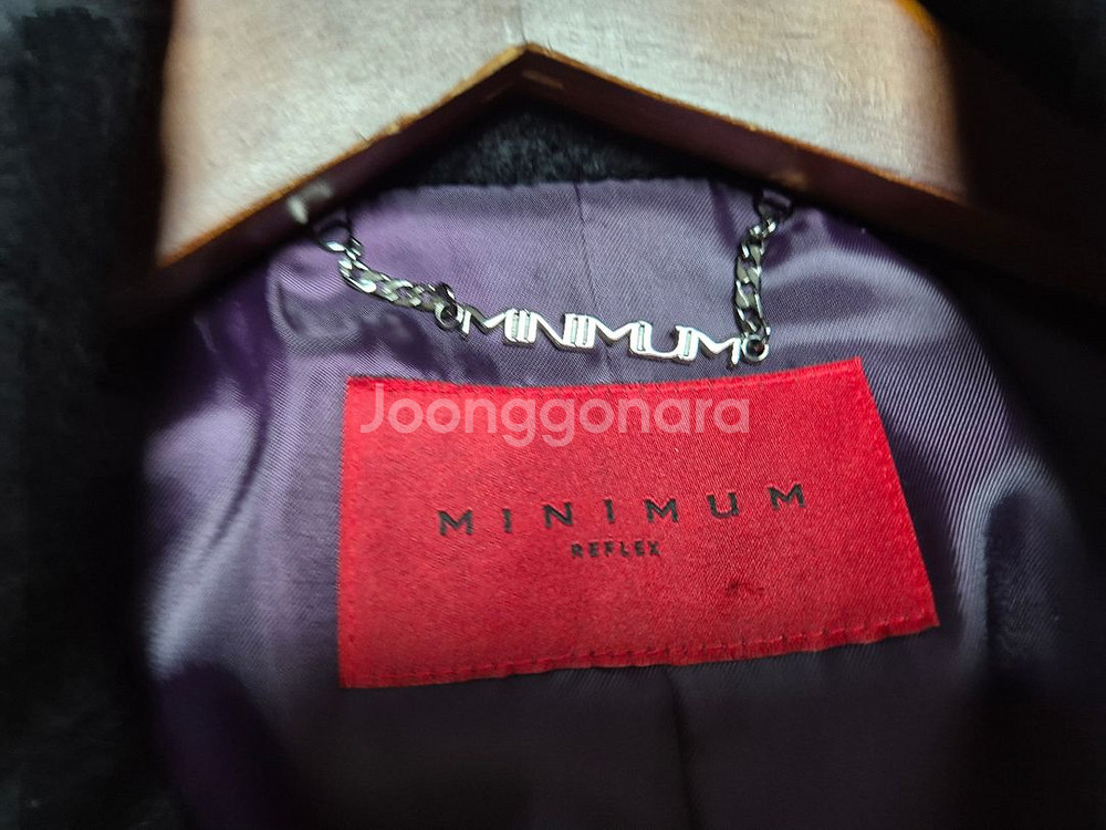 미니멈 알파카 모 코트--4