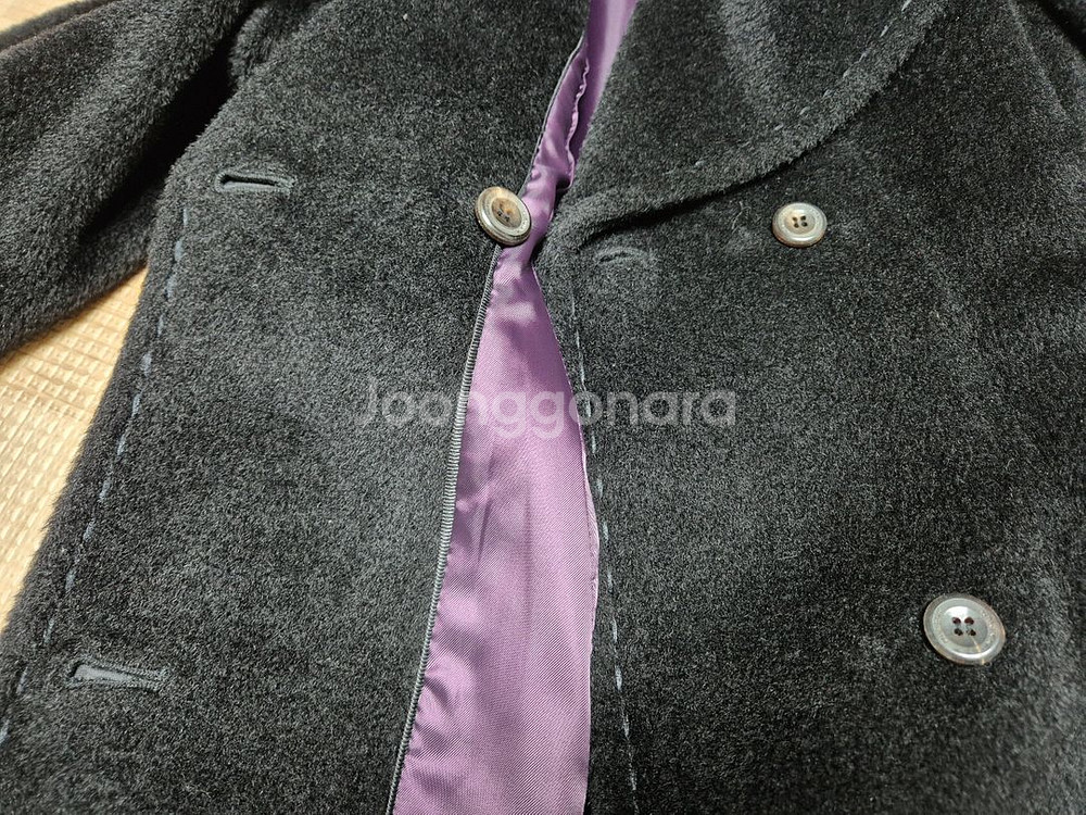 미니멈 알파카 모 코트--5