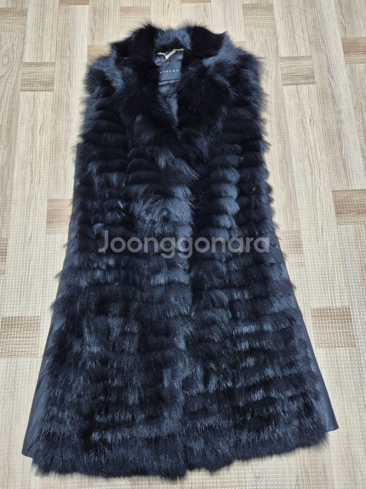 폭스 모피 베스트 조끼 55~66사이즈--2