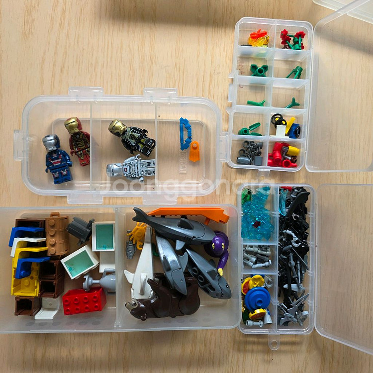 레고테크닉 42006 RC 개조품, 피규어, 레고테크닉 부품 등등--7