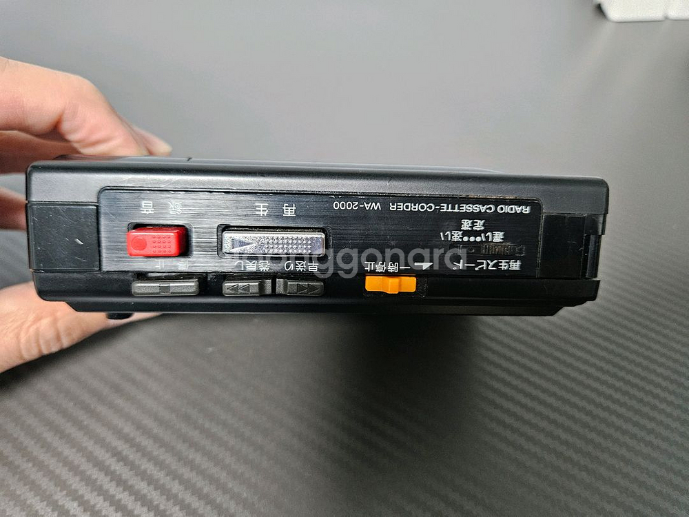 소니 카세트 플레이어 wa 2000 정크--3