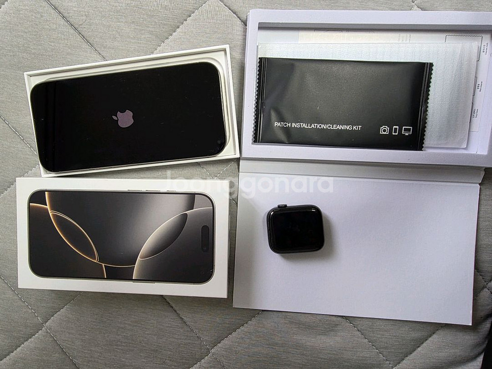 아이폰16프로랑 애플워치se 나이키에디션 (따로구매가능--1