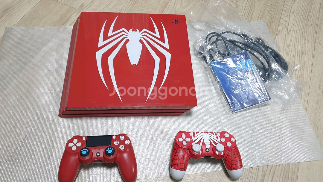 ps4 프로 1테라 스파이더맨 에디션--1