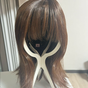 힐링햇 핑크에이지 가발 모자가발