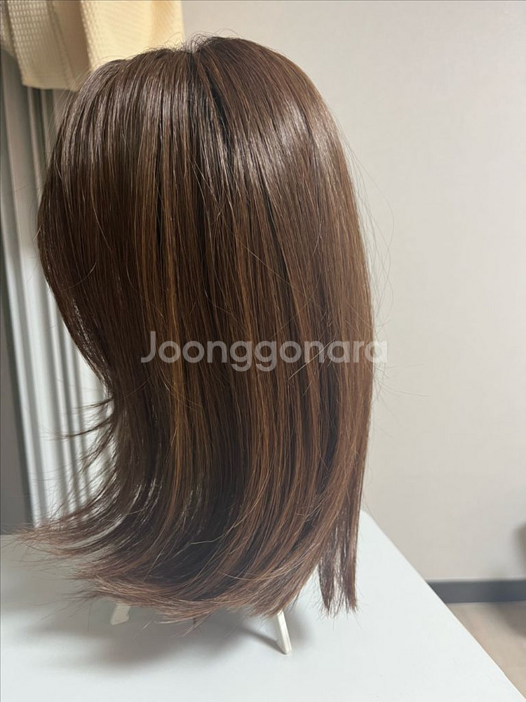 힐링햇 핑크에이지 가발 모자가발--1