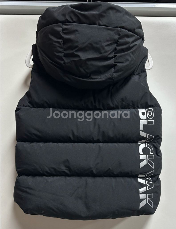 블랙야크 키즈 덕다운 패딩 조끼 110--1