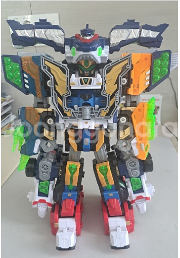 미니특공대 볼트레전드킹브이 3단 합체 로봇 팝니다--0