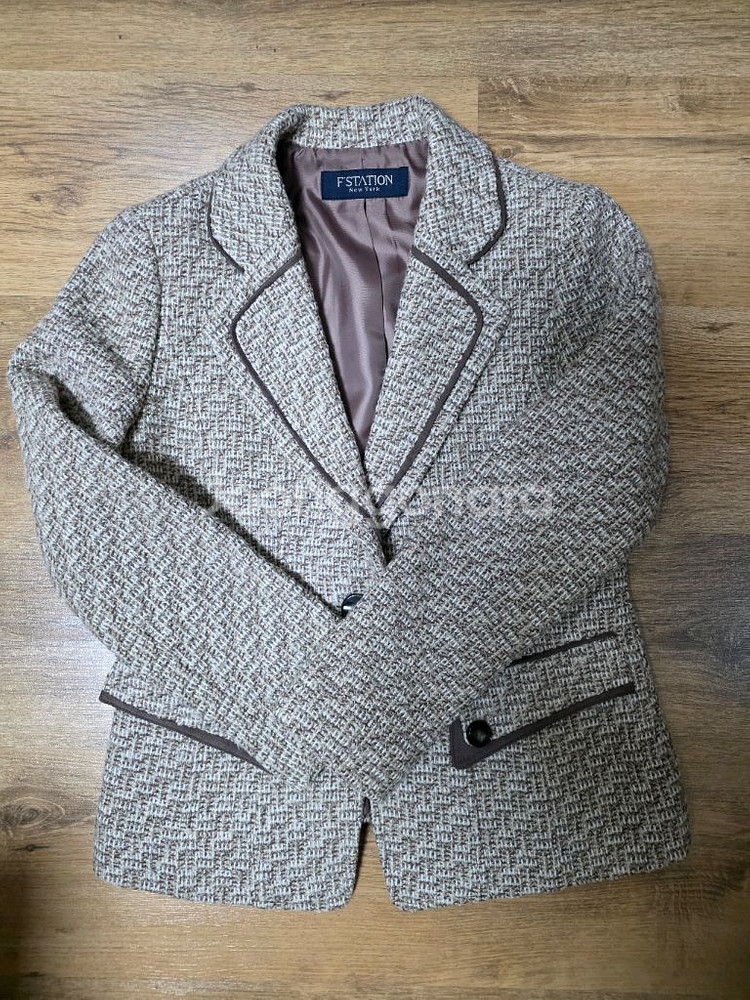 여성뉴욕 FSTATION코트 아이보리 [66]--2