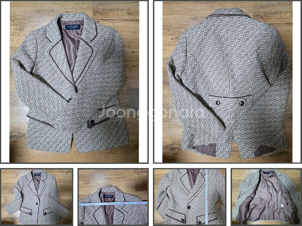 여성뉴욕 FSTATION코트 아이보리 [66]--0