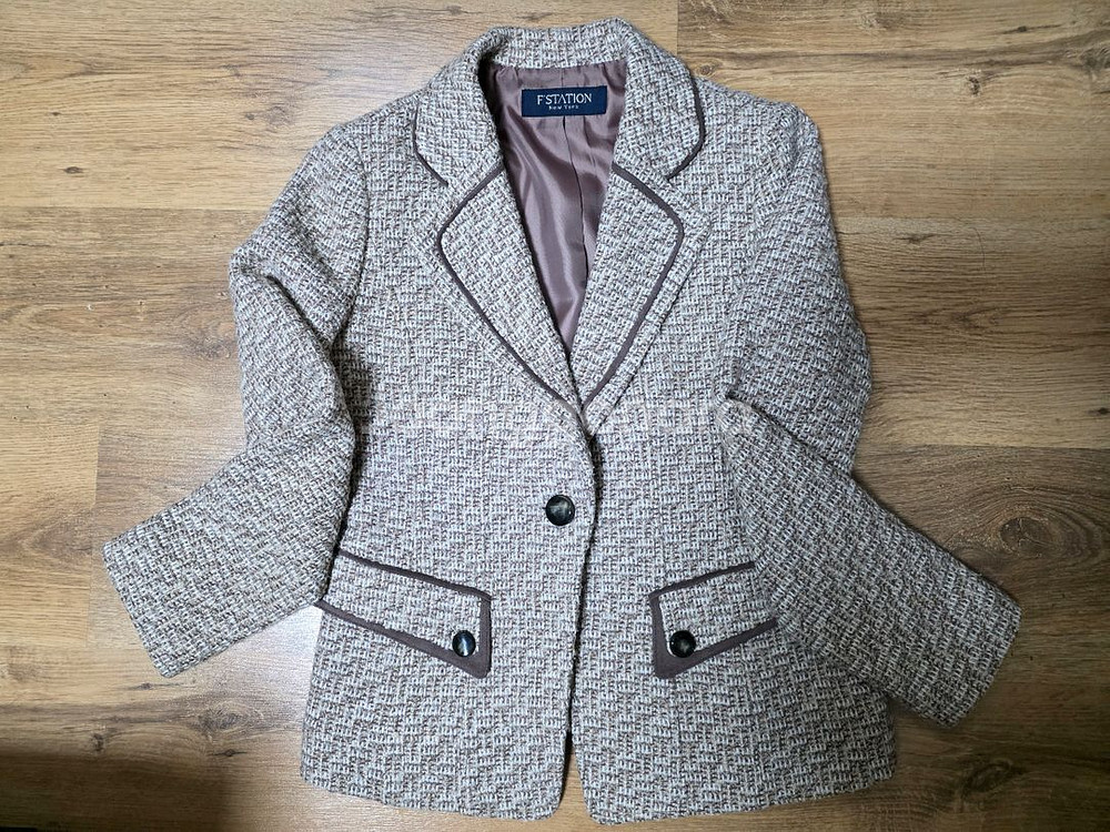 여성뉴욕 FSTATION코트 아이보리 [66]--1