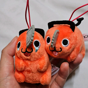 [일본경품] 체인소맨 포치타 인형키링