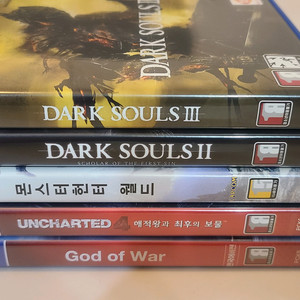 ps4다크소울.갓오브워.언차티드...