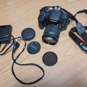 캐논 750d + 18-55mm is stm 렌즈