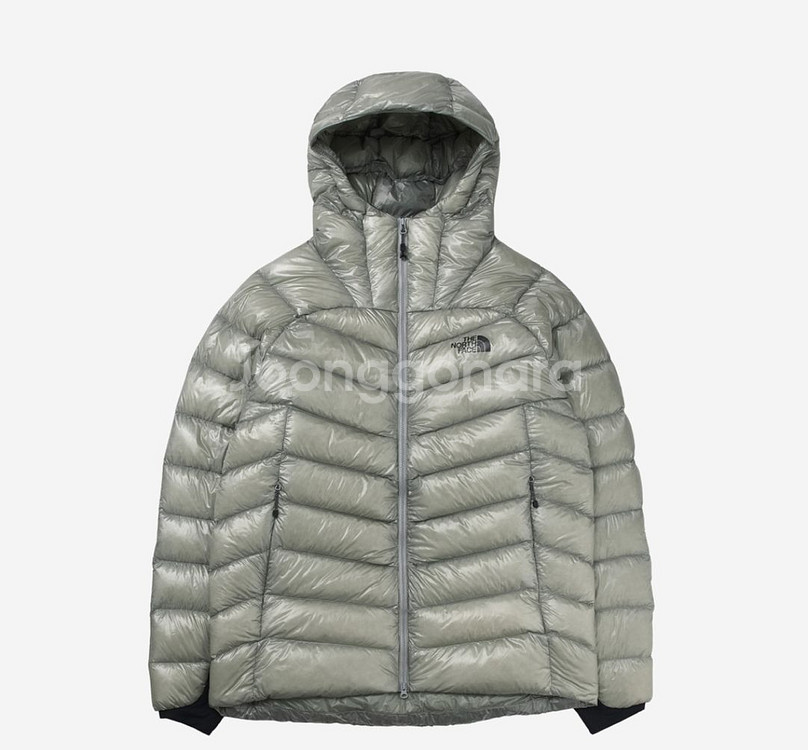 [L] 노스페이스 써밋 마테호른 다운 자켓 경량패딩 그--0