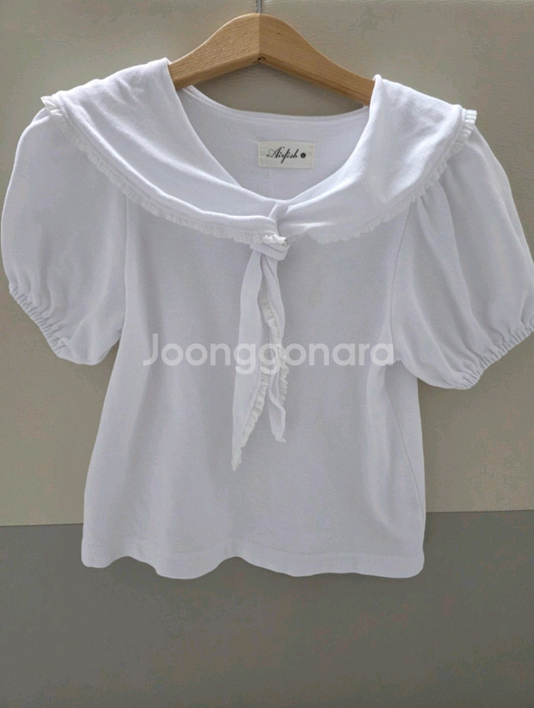 에어피쉬 세일러 티셔츠 (L사이즈)--0