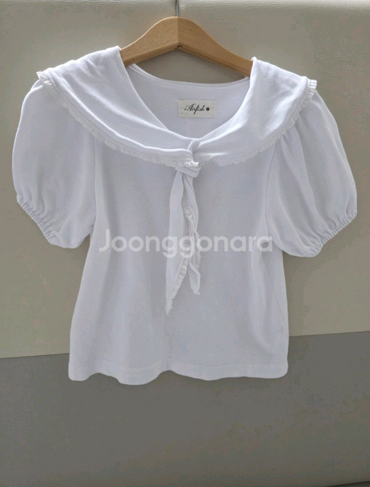 에어피쉬 세일러 티셔츠 (L사이즈)--5