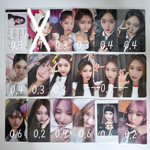 아이브 이서 포카 판매