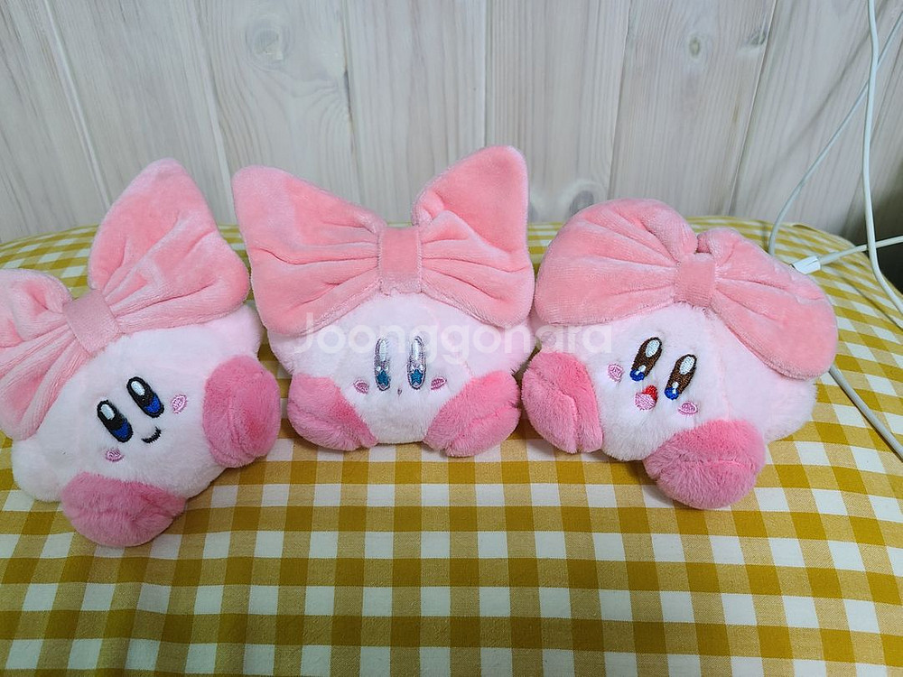 ~11/30 1천 할인 - 커비 키링 인형 3종--0