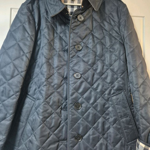 버버리 뉴플랭크비 퀼팅재킷 네이비 라지 싸이즈