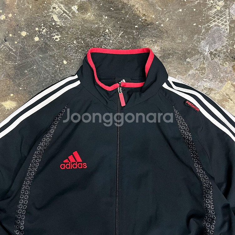 100) 아디다스 트랙자켓 방풍 자켓 점퍼--2