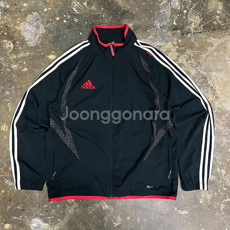 100) 아디다스 트랙자켓 방풍 자켓 점퍼--1