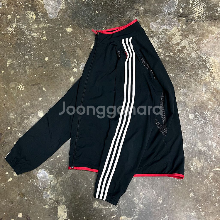 100) 아디다스 트랙자켓 방풍 자켓 점퍼--0