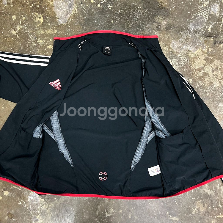 100) 아디다스 트랙자켓 방풍 자켓 점퍼--4