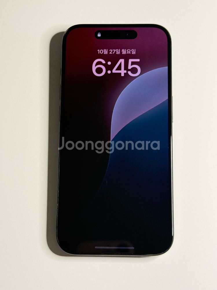 아이폰 15 Pro 블랙티타늄 256(애케플 11.6)--0